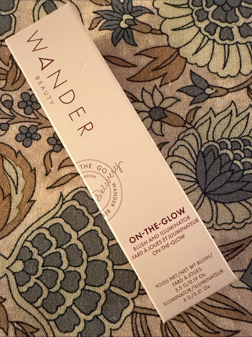 Wander Beauty On-The-Glow Blush & Illuminator in Sienna Sunset. NEW in Box